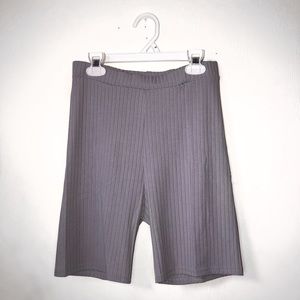 two piece biker short set